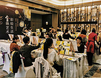 【央璽】“璽喚藝術，彩繪生活” 油畫體驗課圓滿落幕